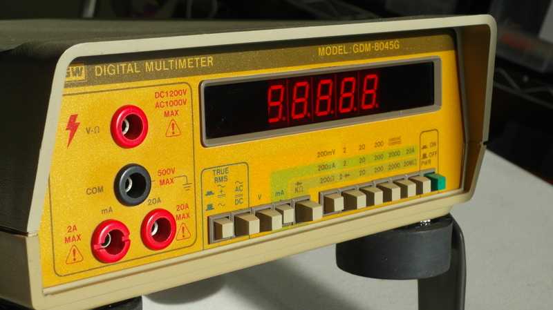 مولتی متر gw instek